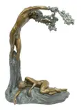Misha Frid, Nature, Large patinated bronze sculpture