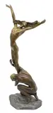 Misha Frid, Earth and Sky, Large patinated bronze sculpture