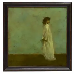 George Pratt, The Sprig, oil painting on canvas