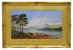 Copley Fielding, Frank A. Knight, c. 1826, watercolor painting on paper