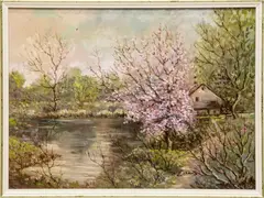 N. Esposito, N. Esposito, oil on canvas