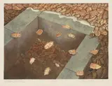 Ancel E. Nunn, Godfrey's Spring, lithograph on paper