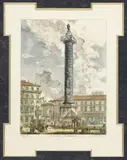 Colonna Antonia by Giovanni Battista Piranesi, hand-colored etching on laid paper, offered Dec 2025