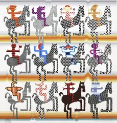 Amazonas by Pedro Friedeberg, silkscreen print in colors on paper, sold Dec 2025