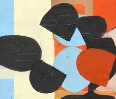 David Alysworth, Blue Danube Blues, oil on canvas