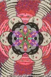 Pedro Friedeberg, Kaleidoscopic Portrait, pen and ink drawing on paper
