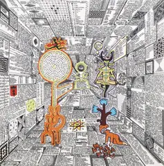 Pedro Freideberg, The Taro News, limited edition print in colors on paper