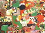 Dick Wray, Abstract Composition, oil on canvas