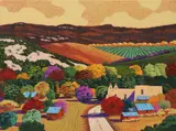 Gene Brown, Evening Glow at Las Trampas, Gallery-wrapped acrylic on canvas