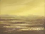 Tim Atmar, Barren Landscape, oil on canvas