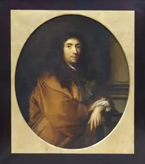 Claude Lefèbvre, Portrait of a gentleman in 17th century dress, oil on canvas