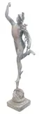 Giambologna, Mercury, The patinated metal statue