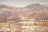 William Victor Higgins, Winter Landscape