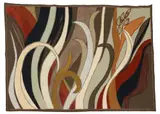 Helen Webber, Grassland, Fabric collage tapestry