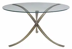 Michel Mangematin, designed by Michel Mangematin (French, Mid-century modern bronze dining table