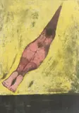 Sin titulo (Untitled) by Rufino Tamayo, lithograph in colors on paper, offered Jul 2024