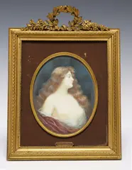 Angelo Asti, Vanite, watercolor miniature