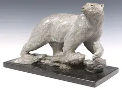 Gary Hale, Icebreaker, Bronze sculpture