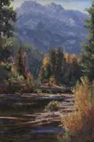 Kenny McKenna, Spring Lake Autumn, oil on board