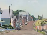 George Bentley Nick, N. Salem Hill, oil on canvas