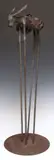 Thomas Molesworth, Burro, c. 1938, Patinated wrought iron sculptural ashtray