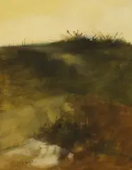 Jerry V. Seagle, Dunes In Evening, oil on canvas