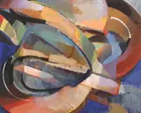 Wade Thompson, Spectral Twilight, Acrylic on stretched canvas