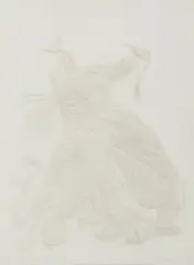 Ed Morgan, The Blessing, blind embossed engraving on paper