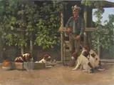 Loretta Taylor, Pride of the Country, oil on stretched canvas