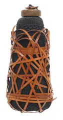 Untitled by Nancy Moore Bess, Contemporary woven vessel and cover, offered Mar 2024