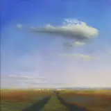 Will Klemm, Early Morning Sky, pastel drawing on paper