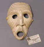 Barney Youngdeer, Untitled, Native American carved wood dance mask