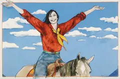 Donna Howell-Sickles, Welcome Home, giclee on canvas
