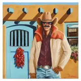 Cameron Elliot Graham, Santa Fe Style, oil on stretched canvas