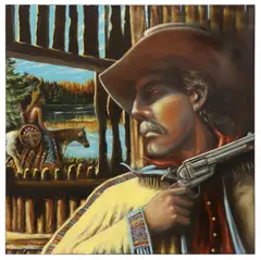 Cameron Elliot Graham, Decision, oil on stretched canvas