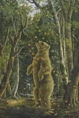 Robert Bissell, 'The Golden Bear, giclee on canvas