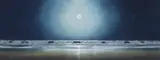 Larry Anschutz, Texas Seascape, pastel drawing on paper