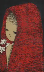Kaoru Kawano, Dream, woodblock print on paper