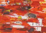 Hans Voss, Devils in Disguise, mixed media on paper