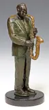 Dwight, Ed, Patinated bronze sculpture