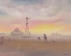 South Wind by Carl J. Smith, oil on canvas, offered Jan 2024