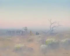 Smith, Evening Glow, oil on canvas