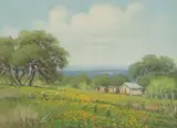 G. Harvey, Spring Vista, oil on canvas