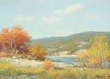 G. Harvey, November in Central Texas, oil on canvas
