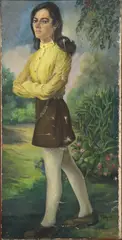 Retrato de Elba Uribe Rodriguez by Josefina Quezada, oil on canvas, offered Jan 2024