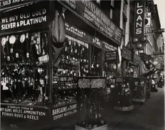 Stuyvesant Curiosity Shop by Berenice Abbott, photographic print, offered Jan 2024