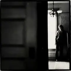 Bruce Springsteen in Hallway by David Michael Kennedy, platinum/ palladium print, offered Jan 2024
