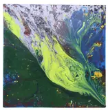 P.A. Mueller, Whisper Our Dream, mixed media painting on stretched canvas