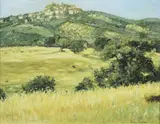 Squillaro, Verdant Countryside, oil on canvas