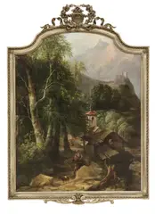 now laid on board by Jeremiah Wilson, oil on canvas, offered Oct 2023